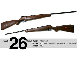 Property photo 20 - Gun Auction - Long Guns, Pistols, Rifles, Shotguns, Compound Bow, Crossbow, US Rifles, Tommy Gun